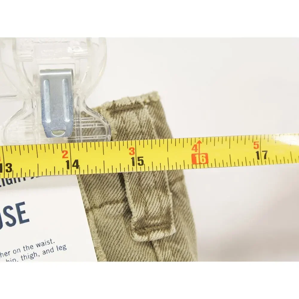 NWT Abercrombie & Fitch Men's Baggy Jeans Pants 30x32 Khaki Olive Green